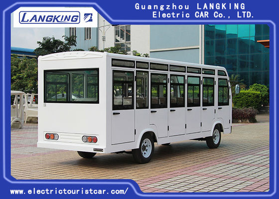 ドア/電気小型バスACモーターを搭載する4つの車輪の電気シャトル バス23の座席