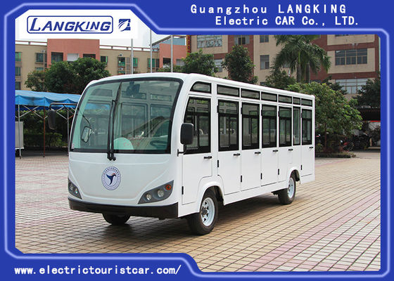 ドア/電気小型バスACモーターを搭載する4つの車輪の電気シャトル バス23の座席