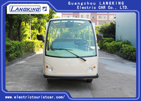 低速72V 5.5KW小型電気観光車/14の座席の電気シャトル バス