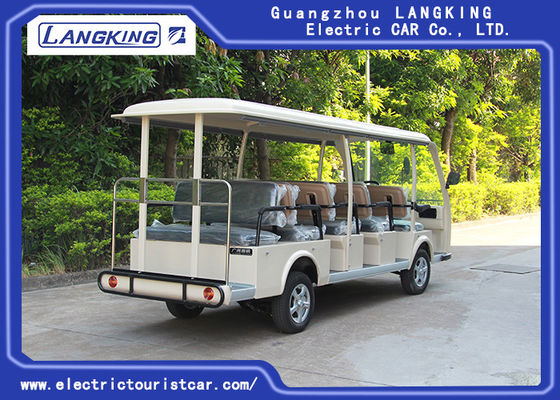 低速72V 5.5KW小型電気観光車/14の座席の電気シャトル バス