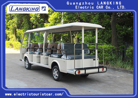 低速72V 5.5KW小型電気観光車/14の座席の電気シャトル バス